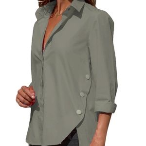 BC Basic Trinity Long Sleeve Button Detail Shirt